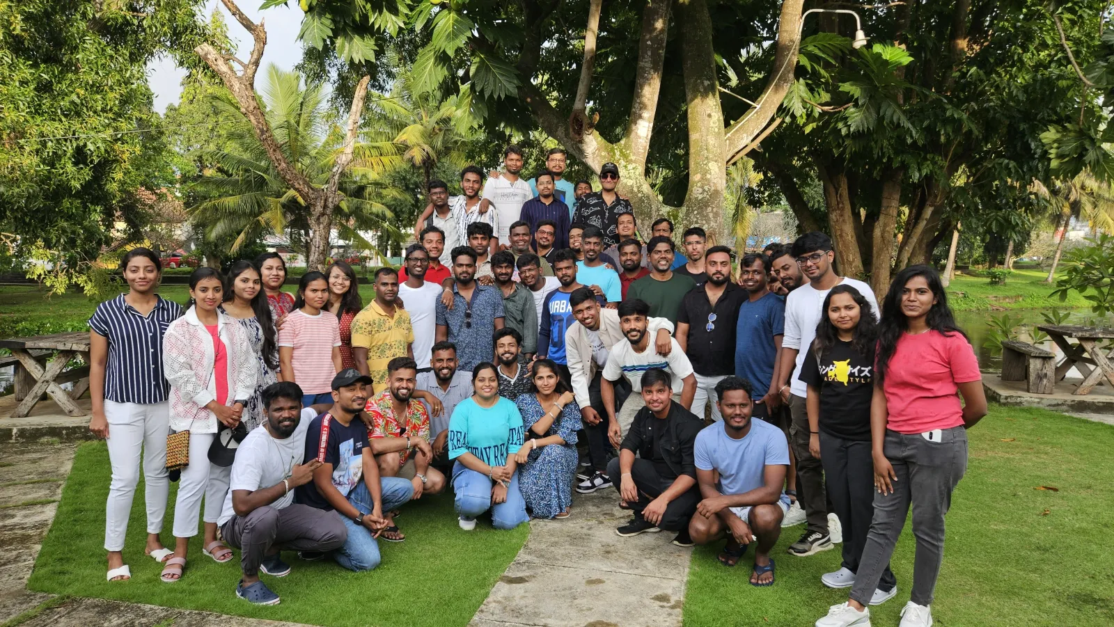 The Dayspring team on a company outing