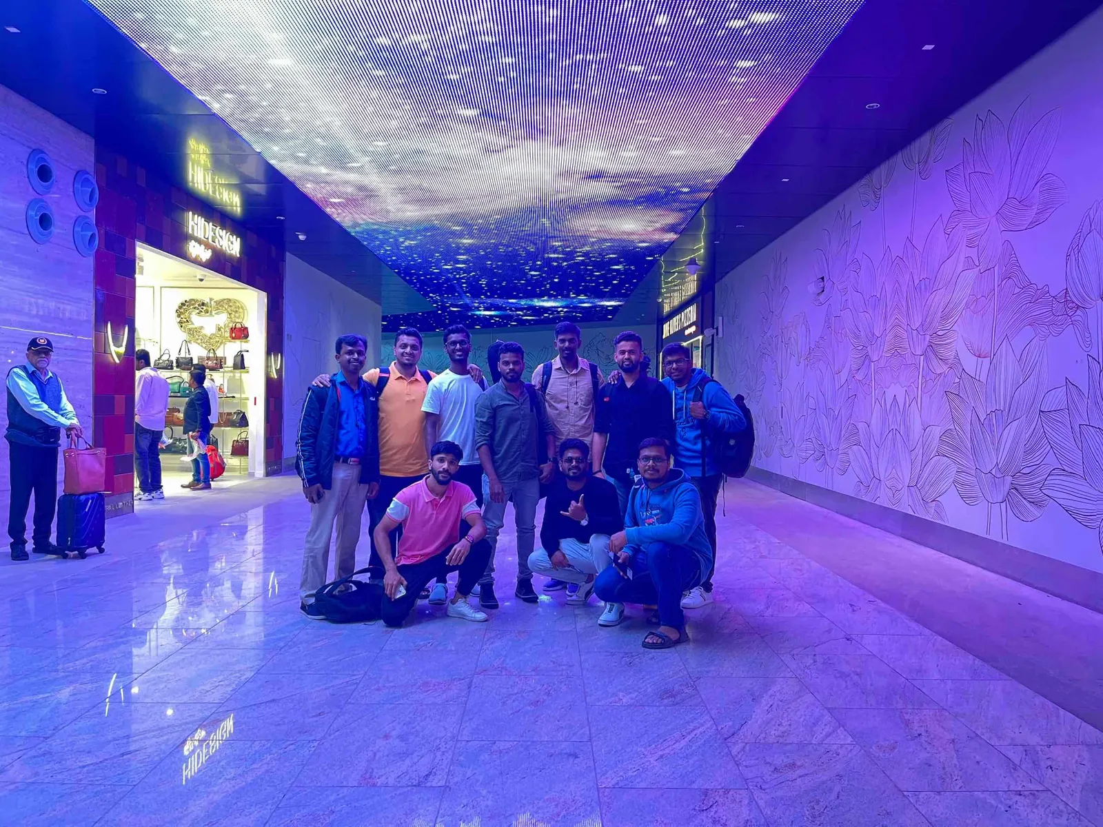 Dayspring team members at a company event