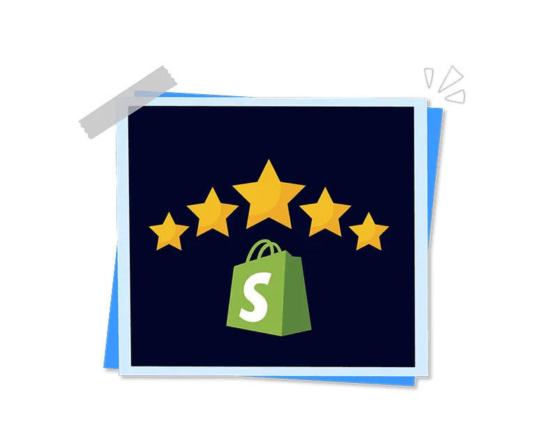 Five-star Shopify reviews